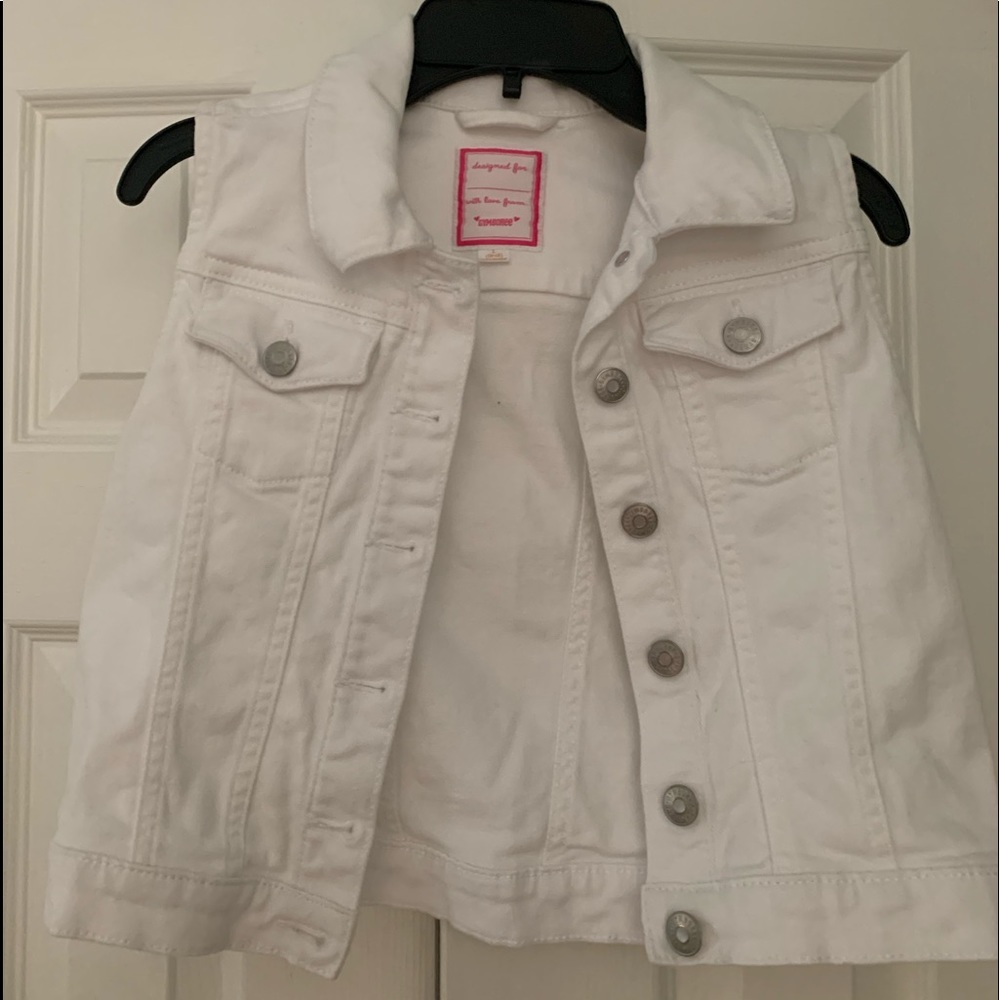 Girls Gymboree Jean vest